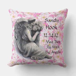 May They Fly With The Angels Cushion