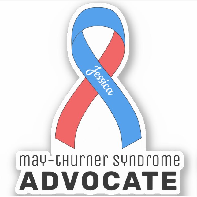 May-Thurner Syndrome Advocate Vinyl Sticker (Front)