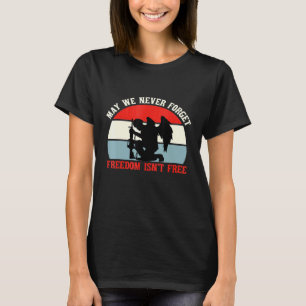 May We Never Forget Freedom Isnt Free T-Shirt