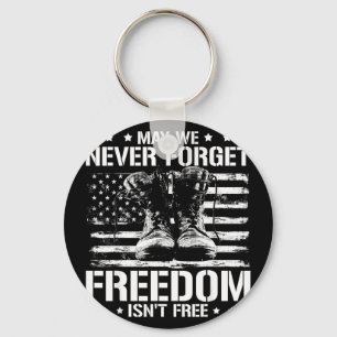 May we never forget freedom isnt veterans day May Key Ring