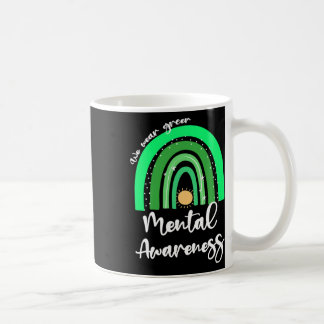 May We Wear Green Mental Health Awareness  Coffee Mug