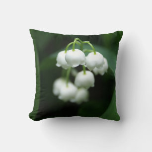 May white lilies cushion