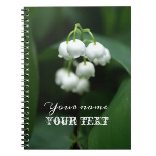 May white lilies notebook