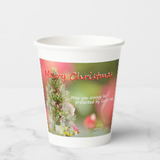 May you always be protected by God's love Paper Cups