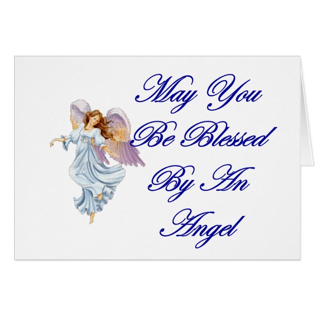 May You Be Blessed By An Angel (Front Horizontal)