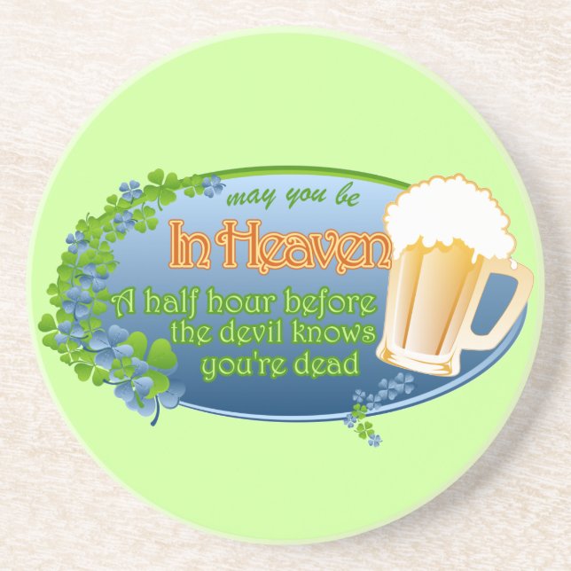 May You Be In Heaven Coaster (Front)