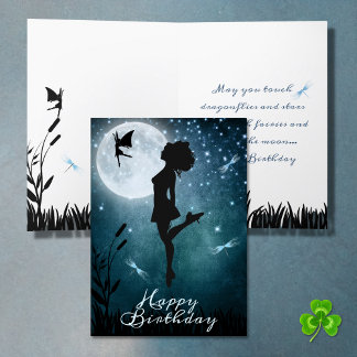 May You Dance with Fairies Irish Dance Birthday Card