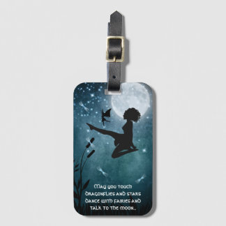 May You Dance with Fairies Irish Dance Soft Shoe Luggage Tag