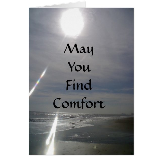MAY YOU FIND COMFORT (Front)