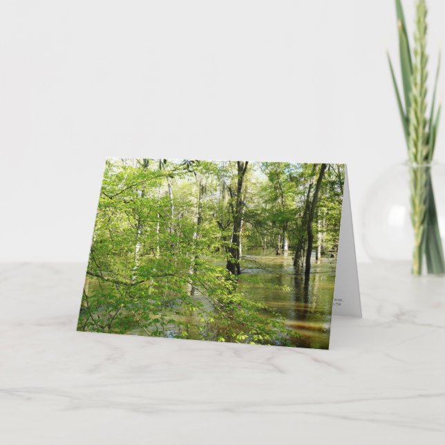 May You Live in the Overflow - A Thank You Card (Front)