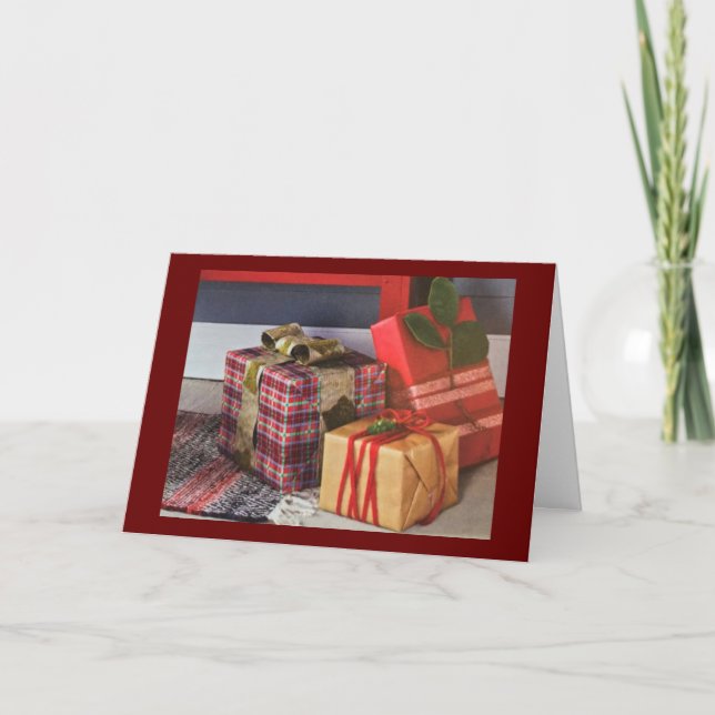 MAY YOUR CHRISTMAS BE *MERRY & BRIGHT* CARD (Front)