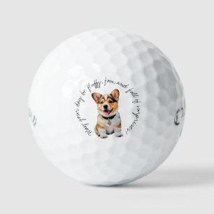 'May Your Day Be Fluffy, Fun, & Full Of Surprises' Golf Balls