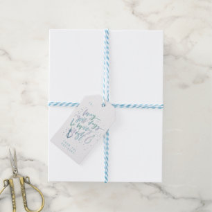 MAY YOUR DAYS BE MERRY AND BRIGHT GIFT TAGS