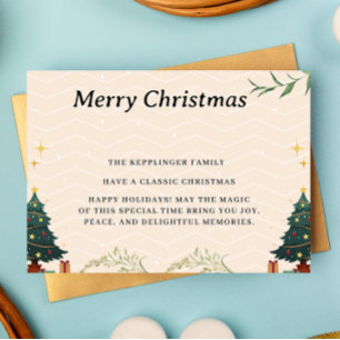 May Your Days Be Merry and Bright Holiday Card