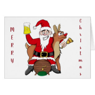 **MAY YOUR DAYS BE MERRY & SO BRIGHT** SANTA STYLE