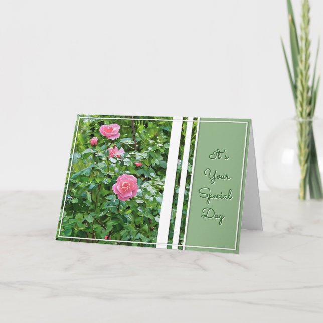 May Your Heart Be Full - Birthday Card (Front)