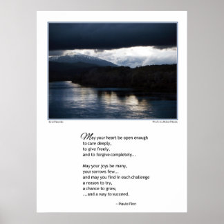 May your heart be open...Poster Poster