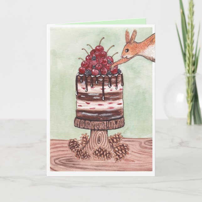 May Your Holiday be Cherry & Bright Card (Front)