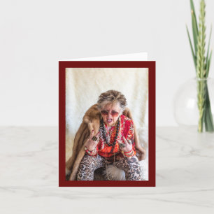 May your holiday sweaters be ugly and bright card