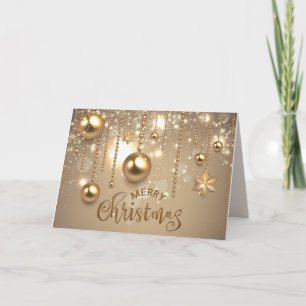 “May Your Holidays Sparkle” Funny Christmas Holiday Card