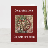 MAY YOUR NEW HOME BE FILLED W/ HAPPINESS/LOVE CARD