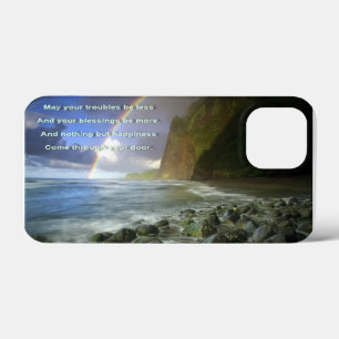 May Your Troubles be Less, Old Irish Blessing iPhone 13 Mini Case