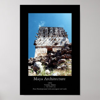 Maya Architecture-Labna Poster