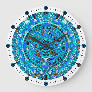 Maya Aztec Calendar 2012 Wall Clock