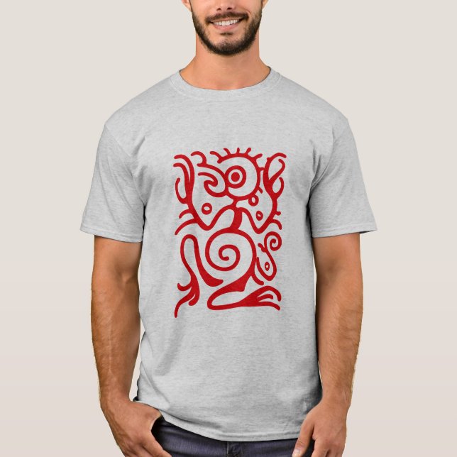 Maya Birdman Symbol T-Shirt (Front)