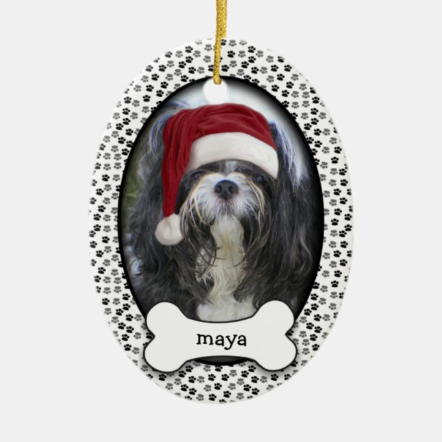 Maya Ceramic Tree Decoration (Front)