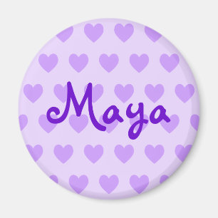 Maya in Purple Magnet