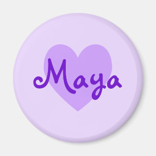 Maya in Purple Magnet
