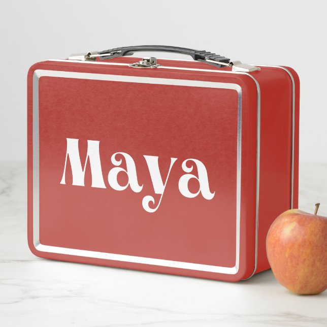 Maya Metal Lunch Box (In Situ)