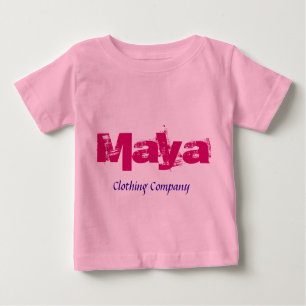 Maya Name Clothing Company Baby Shirts