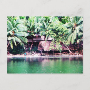 Maya Settlement, Rio Dulce, Guatemala Postcard