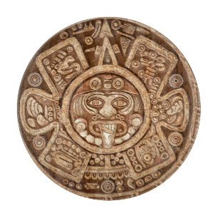 Maya Tribal Pagan: Ornamental Texture Cutting Board