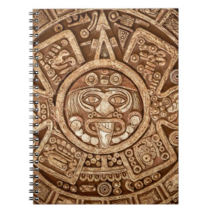 Maya Tribal Pagan: Ornamental Texture Notebook