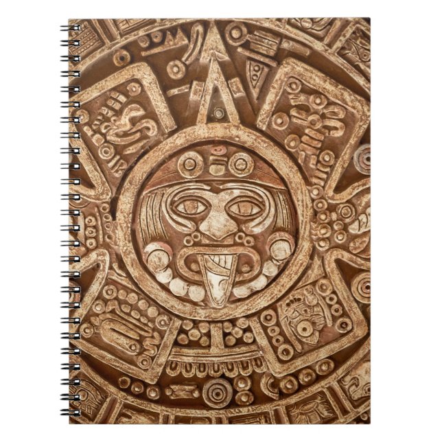 Maya Tribal Pagan: Ornamental Texture Notebook (Front)