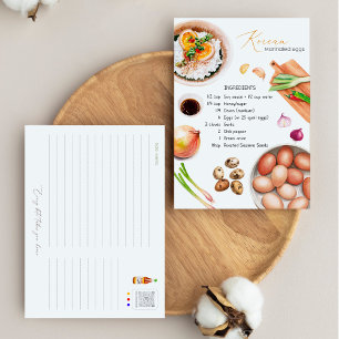Mayak Eggs - Korean Marinated Eggs Postcard