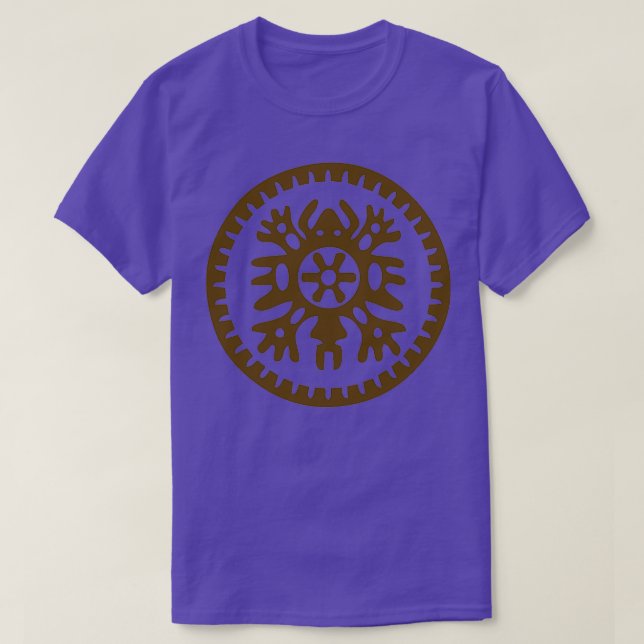 Mayan Aztec Symbols 1  T-Shirt (Design Front)
