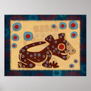 Mayan Baby Jaguar GLOSSY PRINT