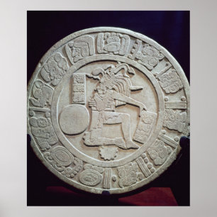 Mayan ball court marker, from Chinkultic Poster