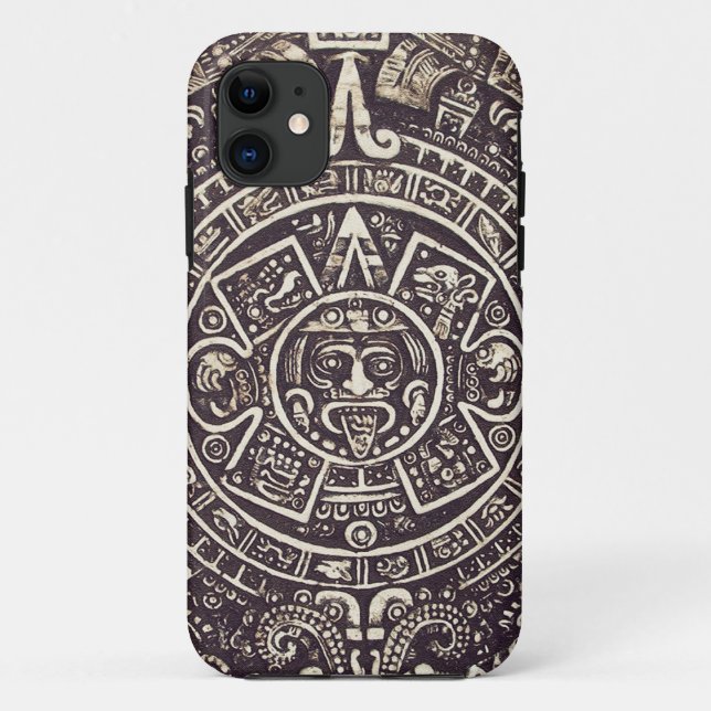 Mayan Calendar Art iPhone5 case (Back)