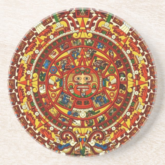 mayan calendar coaster (Front)