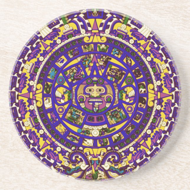 mayan calendar coaster (Front)