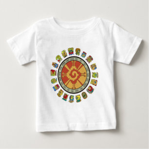 Mayan Calendar Design Baby T-Shirt