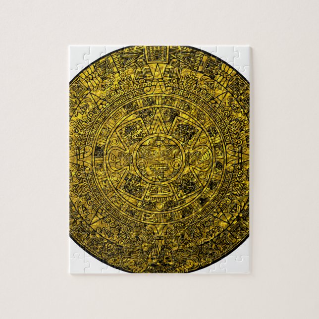 Mayan Calendar Jigsaw Puzzle (Vertical)