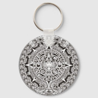Mayan Calendar Key Chain
