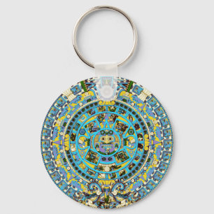 mayan calendar key ring
