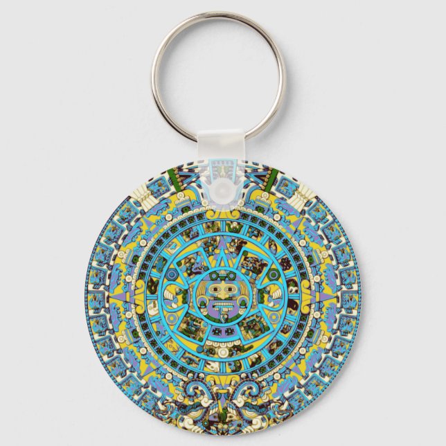 mayan calendar key ring (Front)